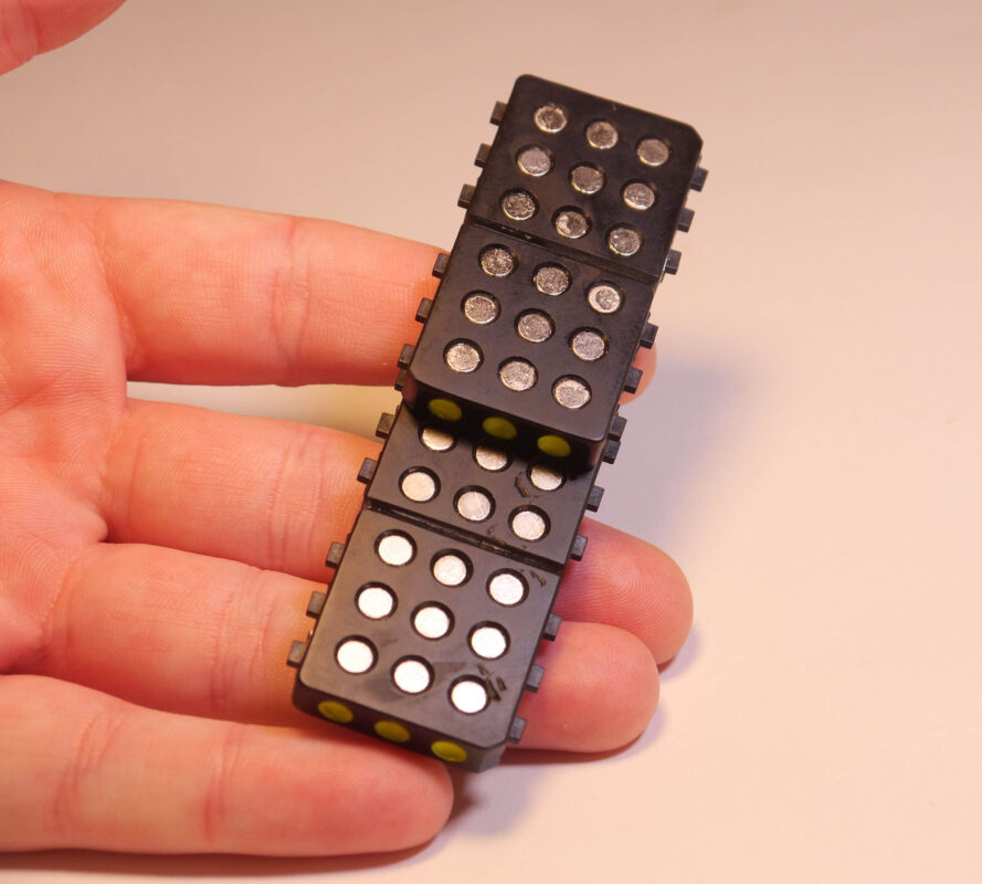 Nano Button Bar - Magnetic Slider with Tactile Switches